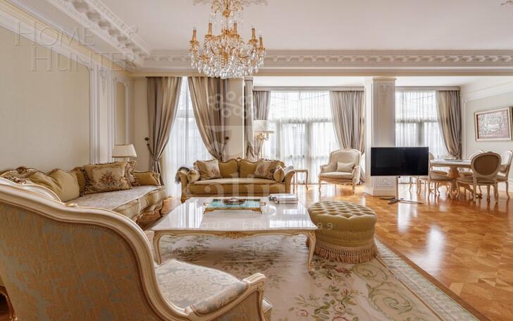 4-КОМН. КВАРТИРА С ОТДЕЛКОЙ 190 М² НА 3 ЭТАЖЕ