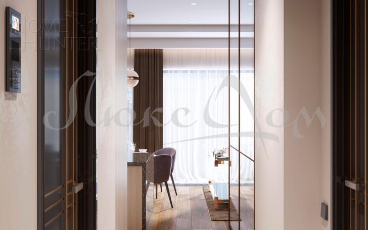 2-КОМН. АПАРТАМЕНТЫ БЕЗ ОТДЕЛКИ 44.3 М² НА 3 ЭТАЖЕ