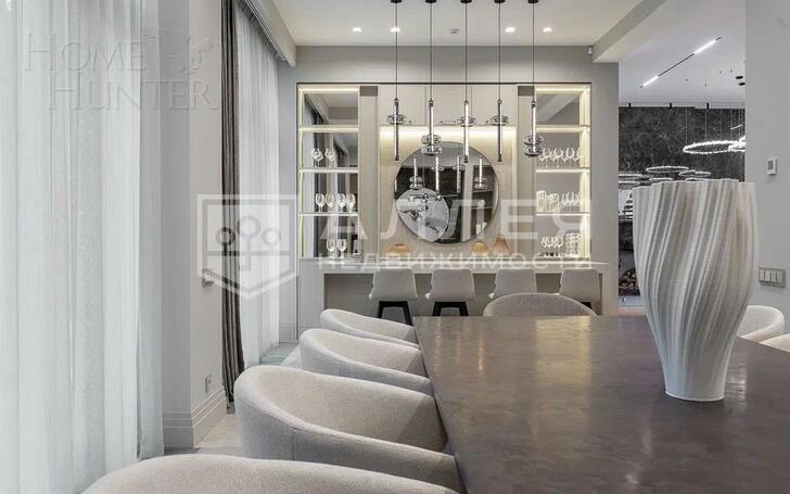 2-этажный коттедж 380 м² с отделкой