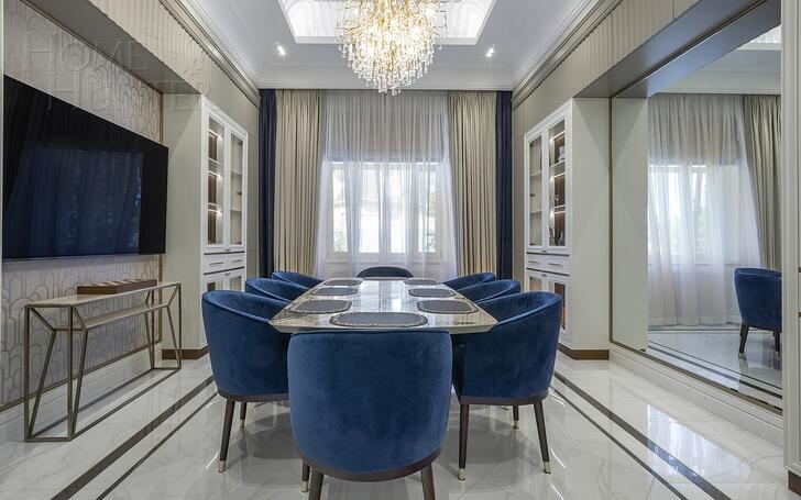 2-этажный коттедж 374 м² с отделкой