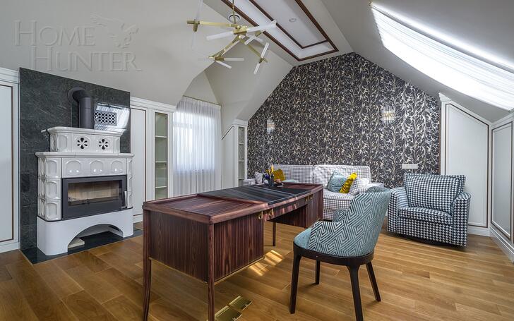 2-этажный коттедж 374 м² с отделкой