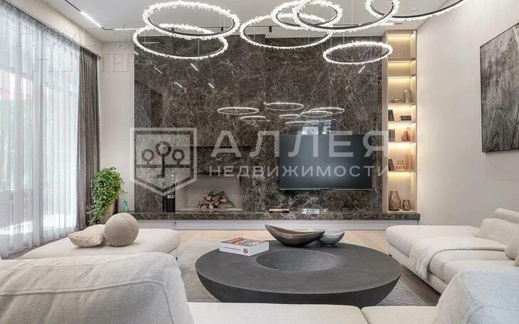 2-этажный коттедж 380 м² с отделкой