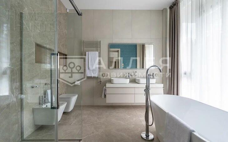 2-этажный коттедж 380 м² с отделкой