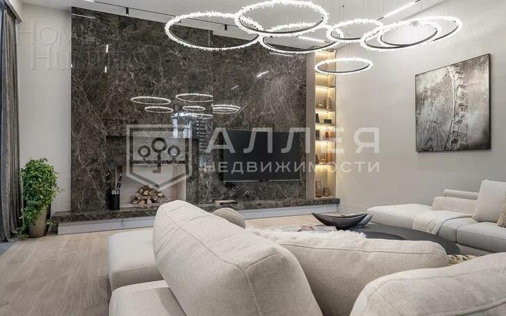 2-этажный коттедж 380 м² с отделкой
