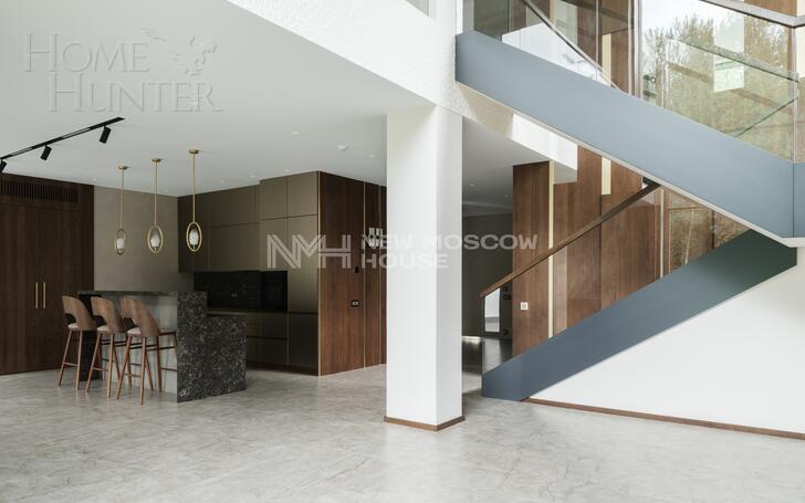 2-этажный коттедж 640 м² с отделкой
