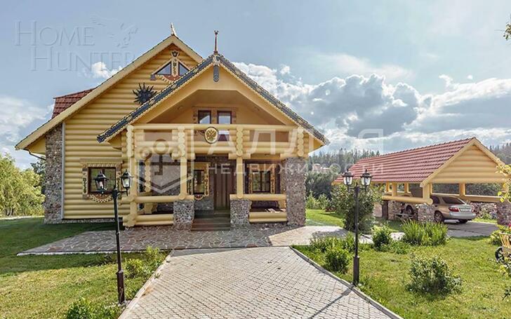 2-этажный коттедж 540 м² с отделкой