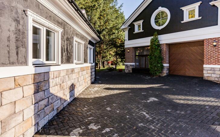 1-этажный коттедж 270 м² с отделкой