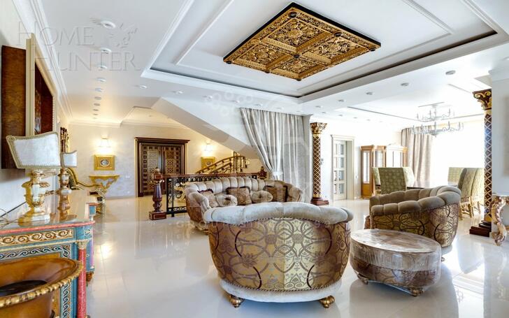 2-этажный коттедж 550 м² с отделкой