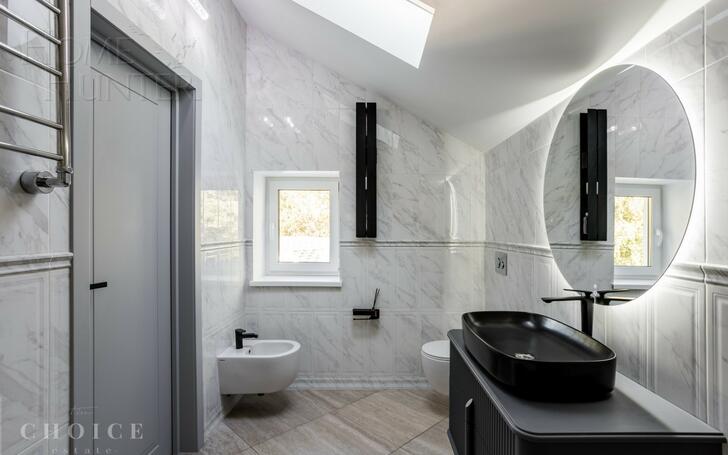 1-этажный коттедж 270 м² с отделкой