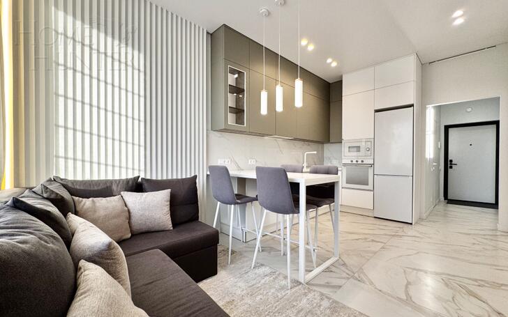 1-КОМН. КВАРТИРА С ОТДЕЛКОЙ 42.5 М² НА 2 ЭТАЖЕ