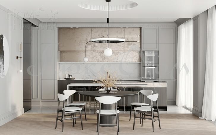 4-КОМН. КВАРТИРА С ОТДЕЛКОЙ 137.2 М² НА 2 ЭТАЖЕ