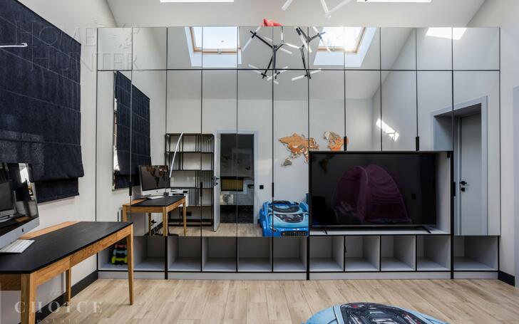 1-этажный коттедж 270 м² с отделкой