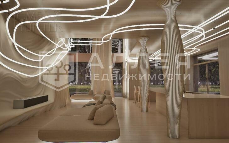 2-этажный коттедж 390 м² с отделкой