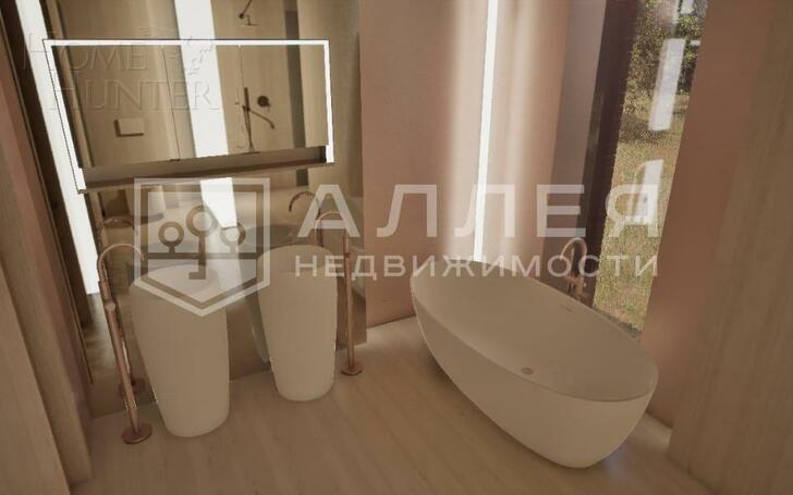 2-этажный коттедж 390 м² с отделкой