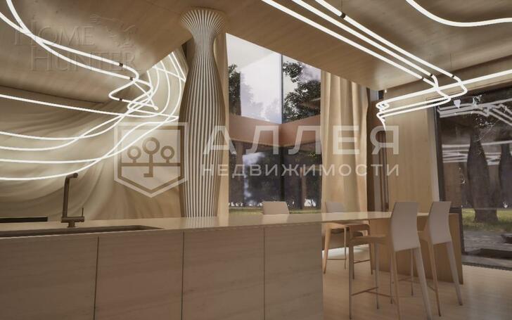 2-этажный коттедж 390 м² с отделкой