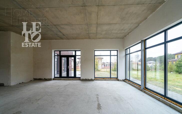 1-этажный коттедж 250 м² без отделки
