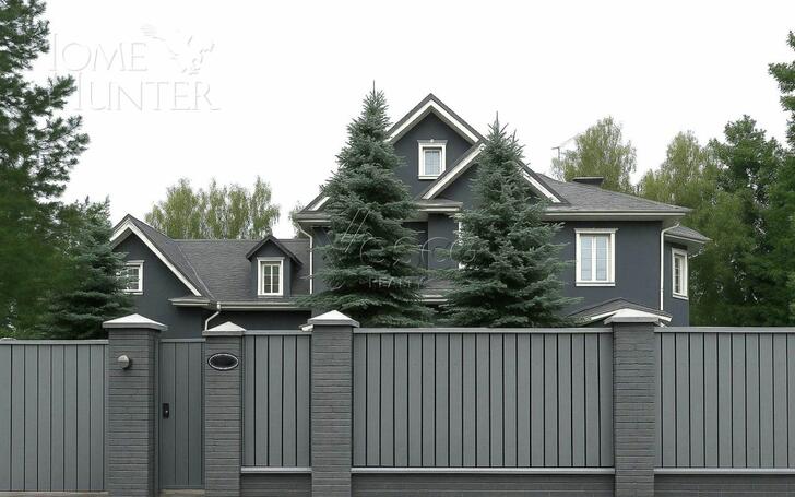 2-этажный коттедж 450 м² без отделки
