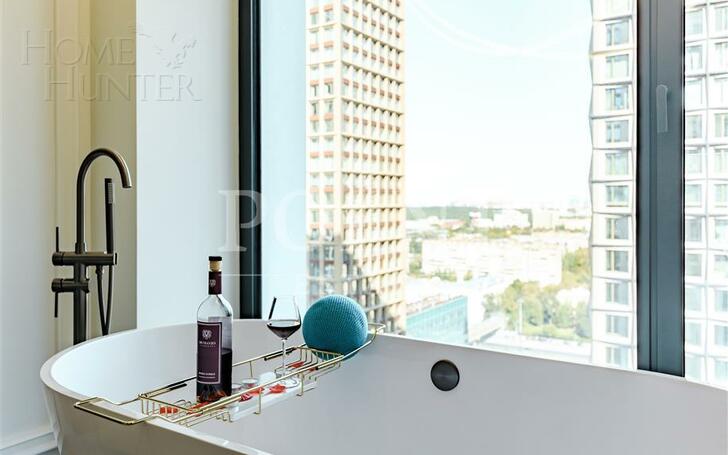 2-УРОВНЕВАЯ КВАРТИРА С ОТДЕЛКОЙ 170 М² НА 20 ЭТАЖЕ