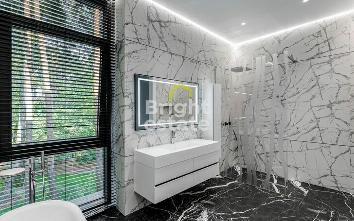 3-этажный коттедж 650 м² с отделкой