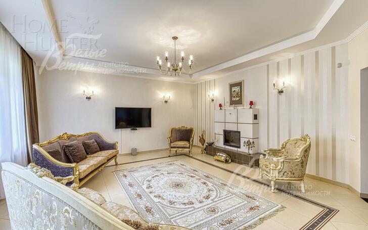2-этажный коттедж 517 м² с отделкой