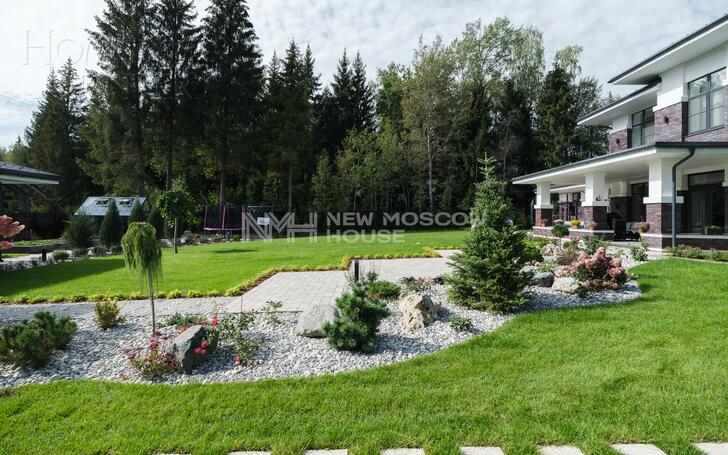 2-этажный коттедж 404 м² с отделкой