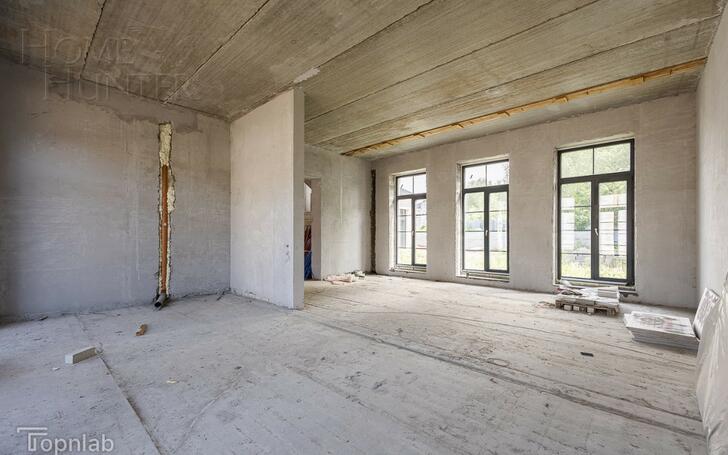 2-этажный коттедж 500 м² без отделки