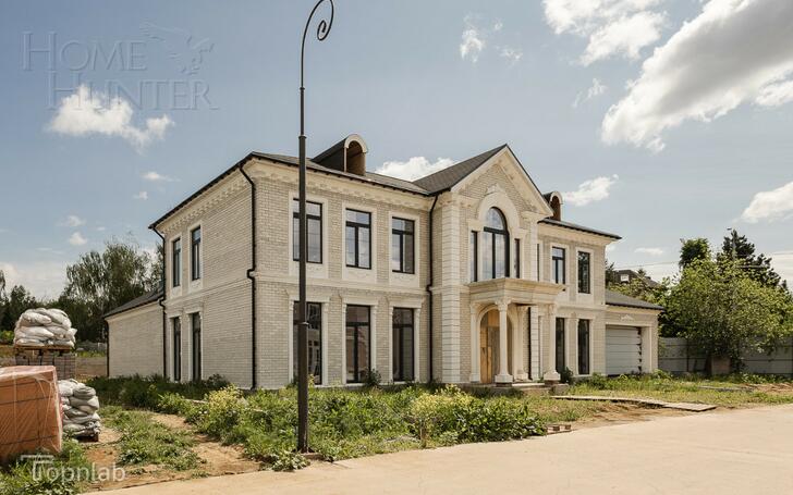 2-этажный коттедж 500 м² без отделки