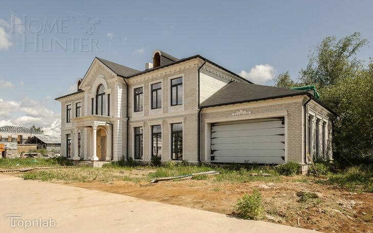 2-этажный коттедж 500 м² без отделки