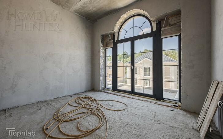2-этажный коттедж 500 м² без отделки