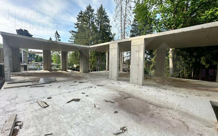 2-этажный коттедж 500 м² без отделки