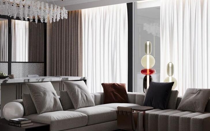 3-КОМН. КВАРТИРА С ОТДЕЛКОЙ 120 М² НА 11 ЭТАЖЕ
