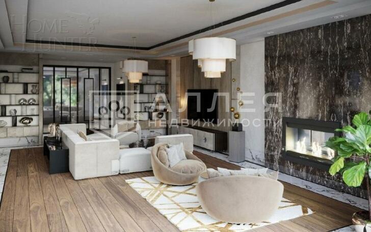 3-этажный коттедж 1 450 м² с отделкой