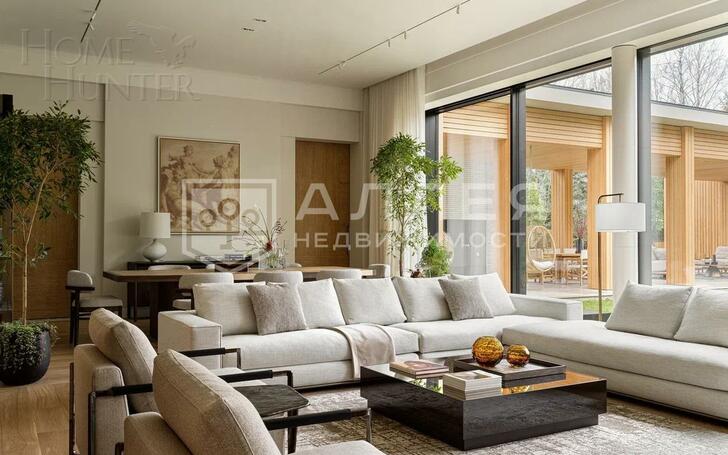 3-этажный коттедж 1 450 м² с отделкой