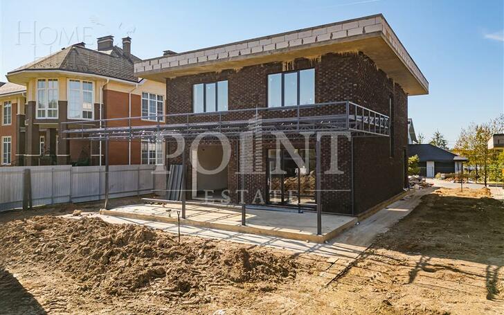 2-этажный коттедж 340 м² без отделки