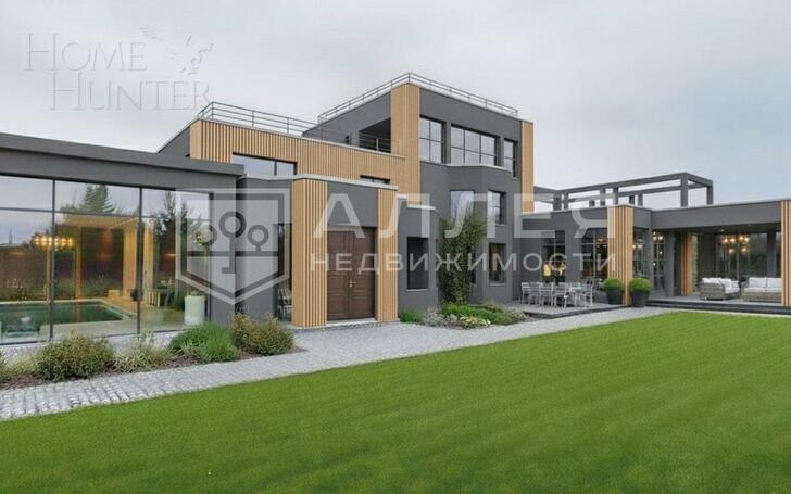 3-этажный коттедж 1 450 м² с отделкой