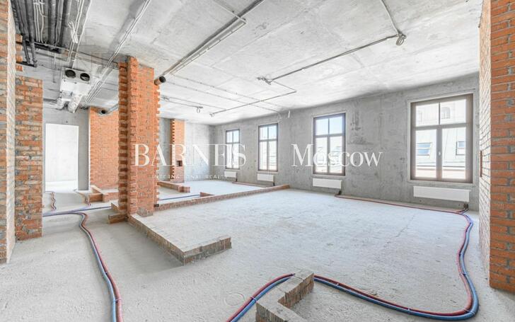 4-КОМН. КВАРТИРА БЕЗ ОТДЕЛКИ 132 М² НА 4 ЭТАЖЕ