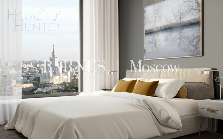 3-КОМН. АПАРТАМЕНТЫ С ОТДЕЛКОЙ 79 М² НА 19 ЭТАЖЕ