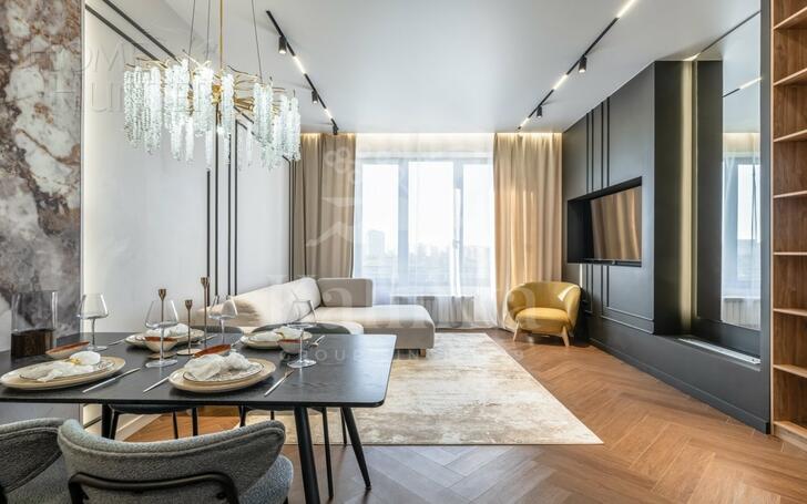 3-КОМН. КВАРТИРА С ОТДЕЛКОЙ 68.8 М² НА 11 ЭТАЖЕ