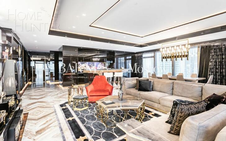 3-КОМН. АПАРТАМЕНТЫ С ОТДЕЛКОЙ 227.9 М² НА 47 ЭТАЖЕ