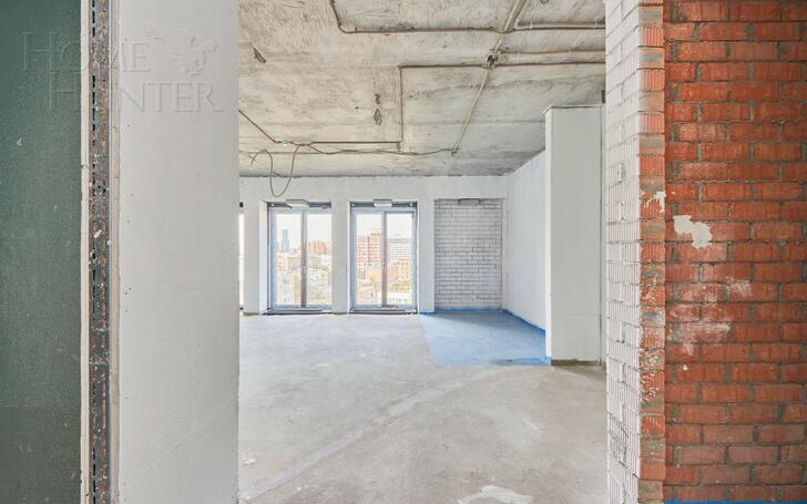4-КОМН. АПАРТАМЕНТЫ БЕЗ ОТДЕЛКИ 141.7 М² НА 11 ЭТАЖЕ