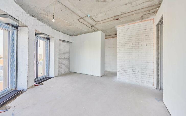 4-КОМН. АПАРТАМЕНТЫ БЕЗ ОТДЕЛКИ 141.7 М² НА 11 ЭТАЖЕ
