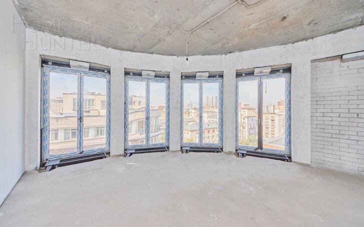 4-КОМН. АПАРТАМЕНТЫ БЕЗ ОТДЕЛКИ 141.7 М² НА 11 ЭТАЖЕ