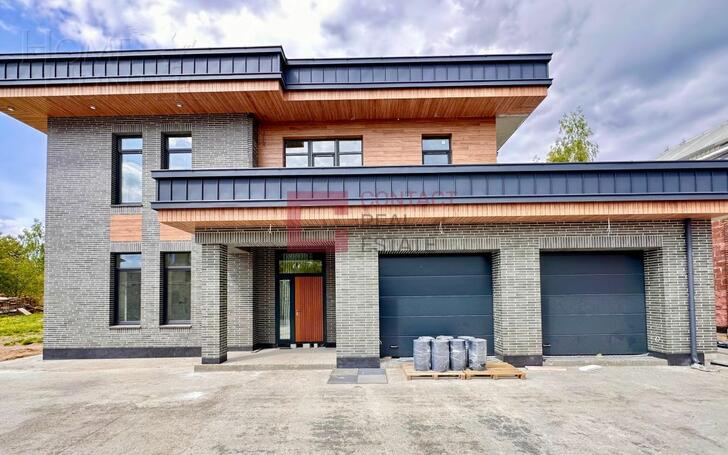 2-этажный коттедж 500 м² без отделки
