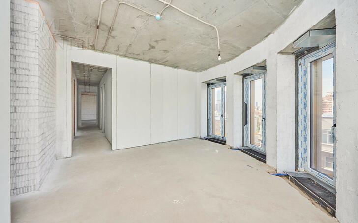 4-КОМН. АПАРТАМЕНТЫ БЕЗ ОТДЕЛКИ 141.7 М² НА 11 ЭТАЖЕ