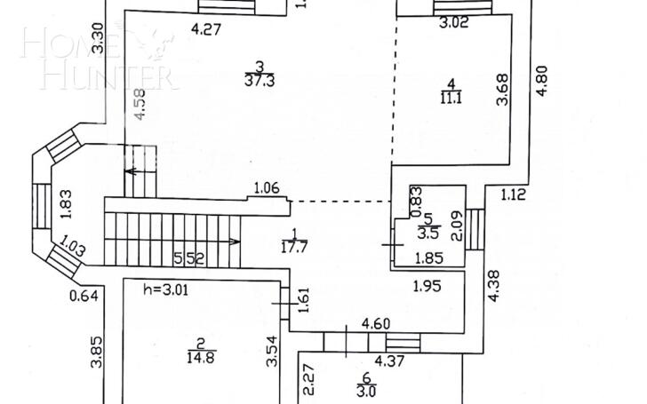 2-этажный коттедж 260 м² с отделкой