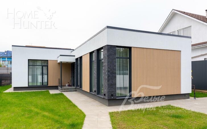1-этажный коттедж 121 м² с отделкой