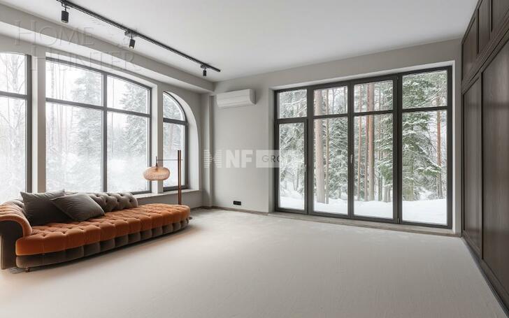 3-этажный коттедж 1 074 м² без отделки