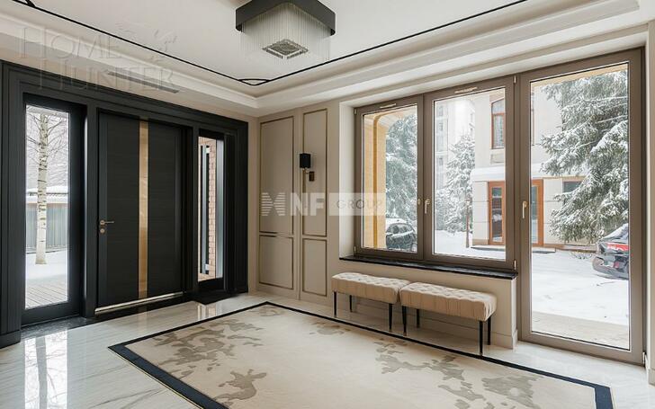 3-этажный коттедж 1 074 м² без отделки