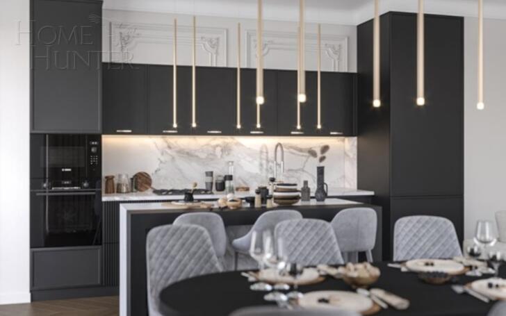 4-КОМН. КВАРТИРА С ОТДЕЛКОЙ 143.1 М² НА 12 ЭТАЖЕ