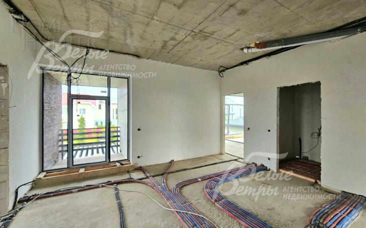 2-этажный коттедж 256 м² без отделки